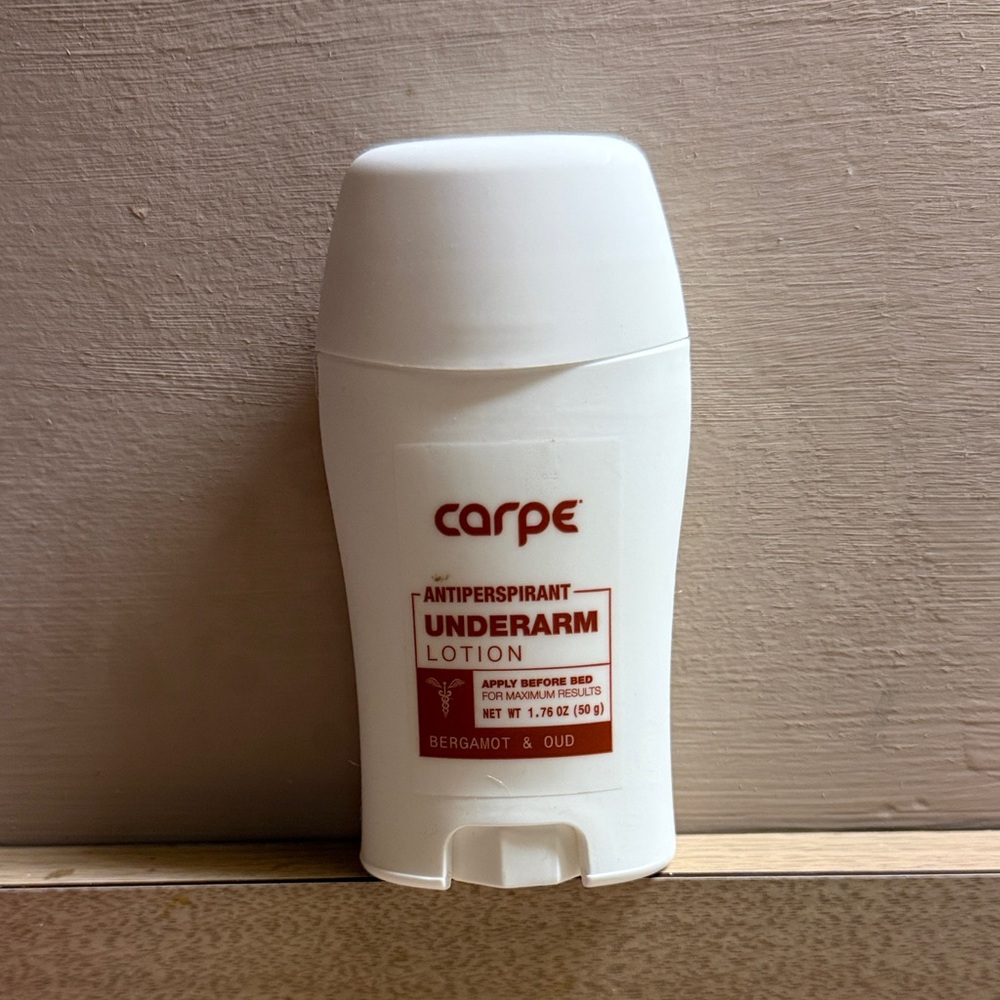 Carpe White Antiperspirant Underarm Lotion